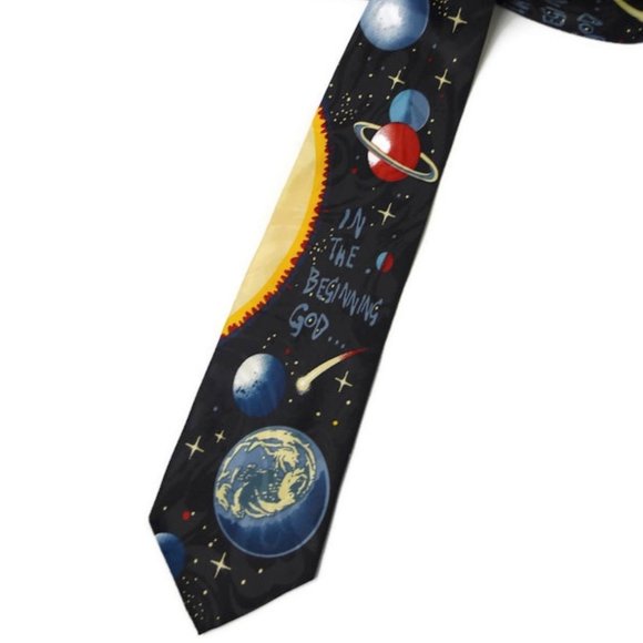 In the beginning God... Appointed Apparel necktie - Picture 2 of 4
